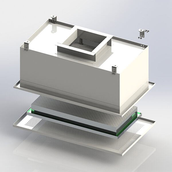 Factory direct sales Hepa box High Efficiency Air Supply Unit Hepa Outlet Filter Box Cabinet