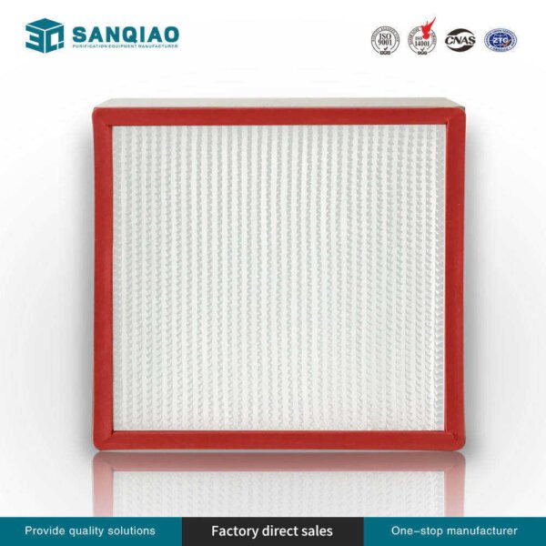 Factory Direct Sales Wholesale Price High Temperature Hepa Filters H14 Air Filter