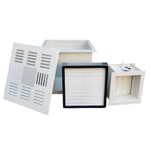 Hepa box Sealing Performance Replacement Of Air Filter Hepa Air Supply Outlet