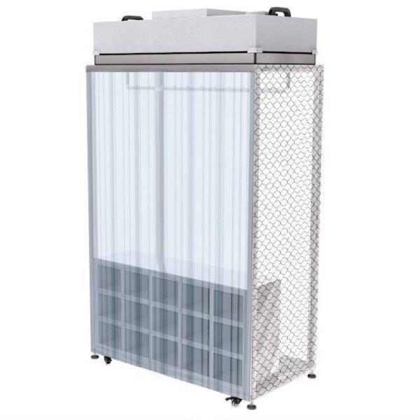 Customized OEM/ODM Cleanroom Dust Free Wardrobe Closet Stainless Steel Laminar Air Flow Garment Cabinet