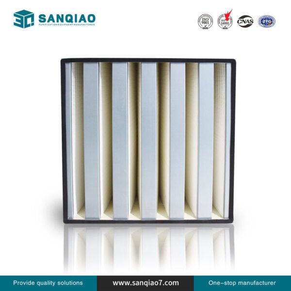 Factory direct sales V-Type Hepa Air Filter display picture