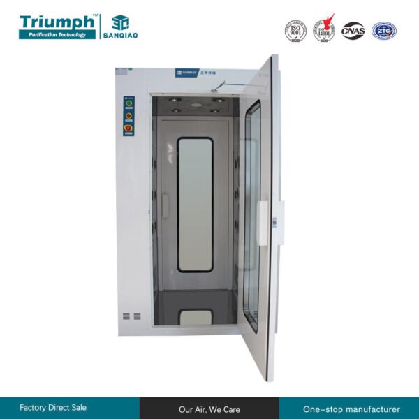 Cold paint board air shower room, factory direct sales