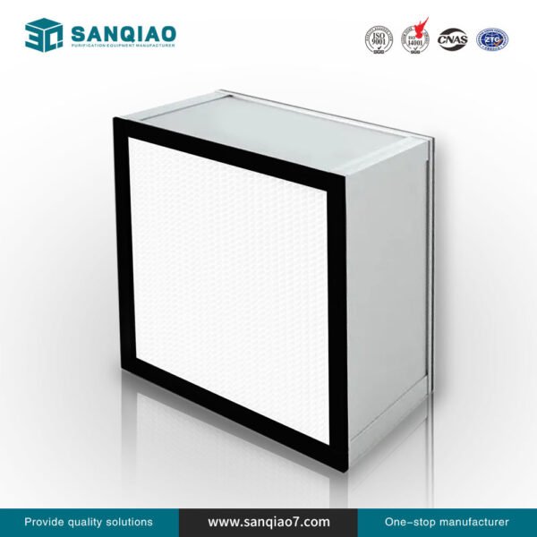 Custom Hepa Filter Filtration Grade and 100% Polypropylene Electret Material Clean Room Air Filters