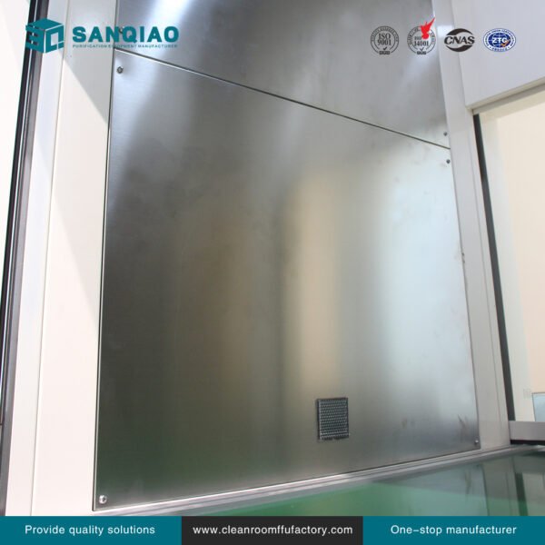 Inside the automatic induction lift door transfer window