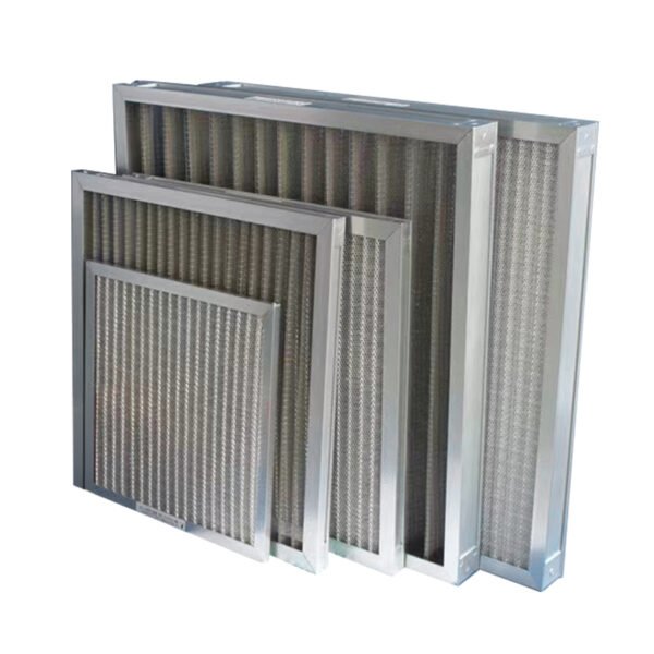 Customized metal mesh air filters